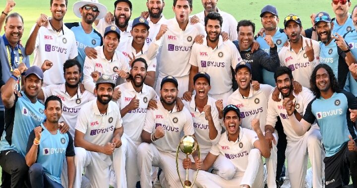 टीम इंडिया ने गाबा में रचा इतिहास, ऑस्ट्रेलिया को टेस्ट सीरीज में 2-1 से धोया