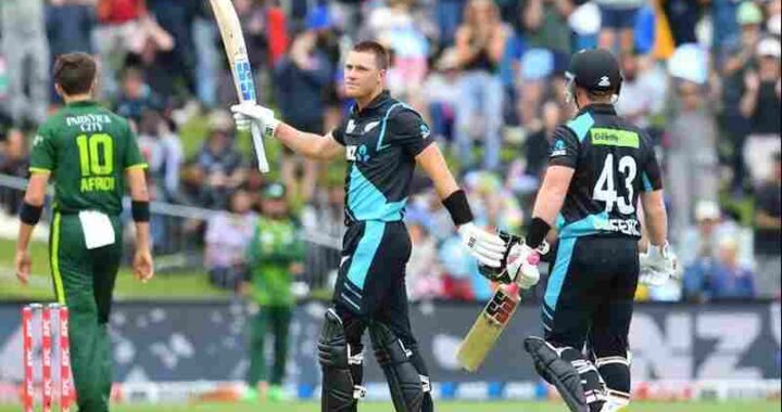 फिन एलन का तूफान, पाकिस्तान के खिलाफ टी20 में 16 छक्कों की मदद से 62 गेंदों में जड़े 137 रन